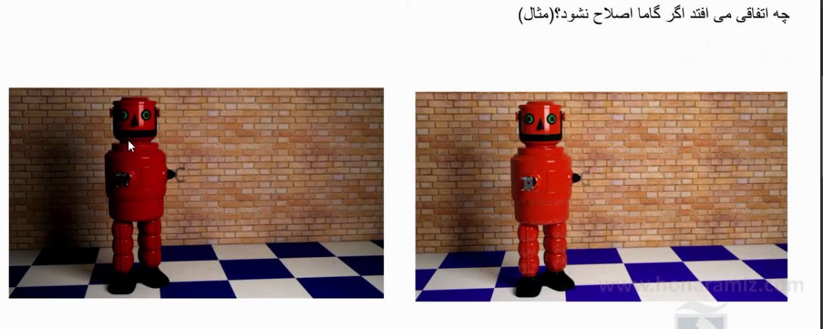 مفهوم کاما و اصلاح گاما در Vray