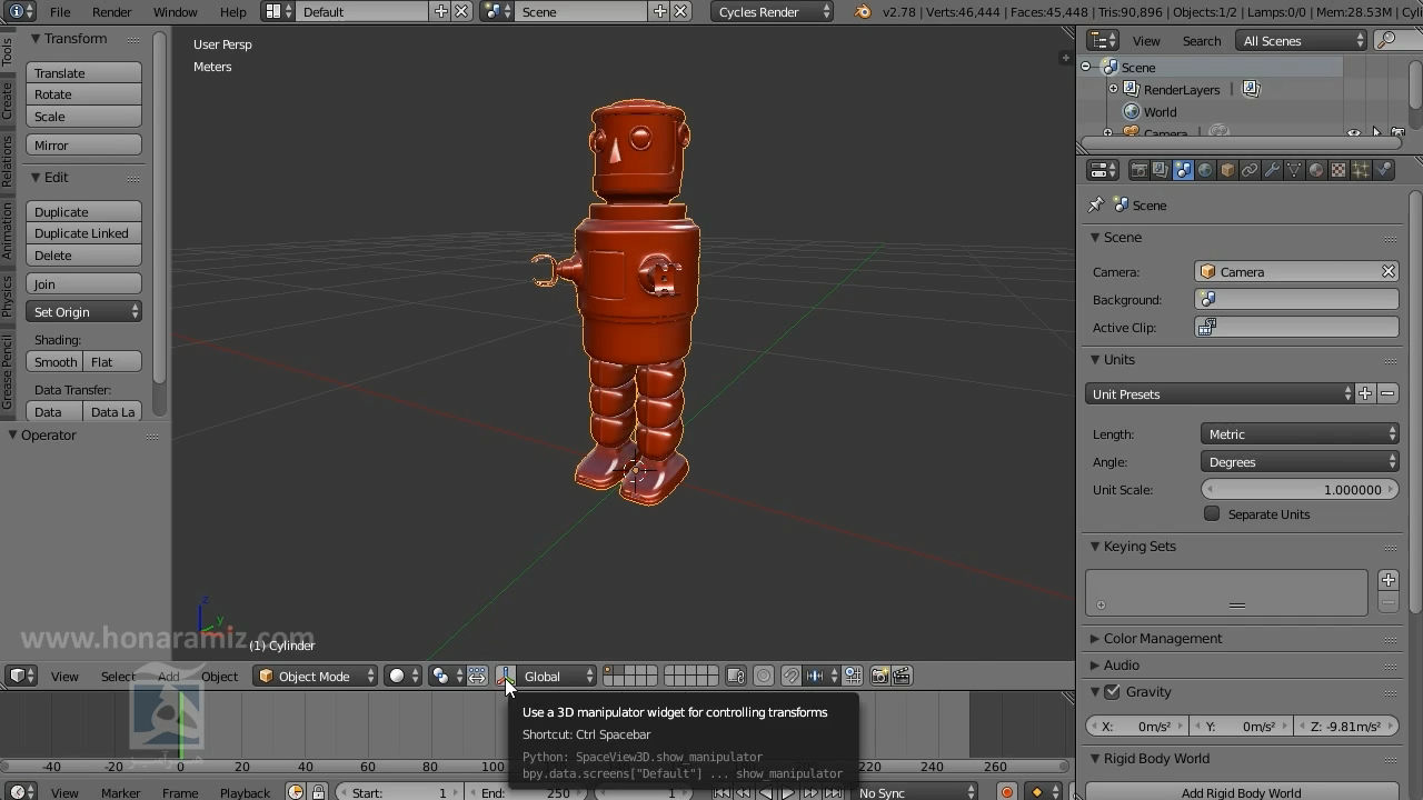 Blender آموزش فارسی
