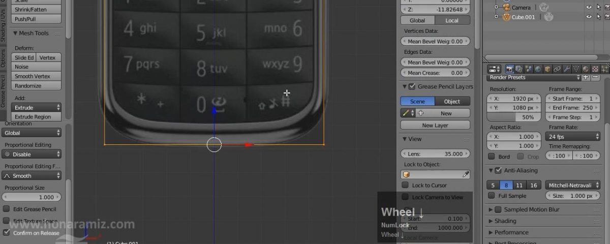 آموزش فارسی Blender