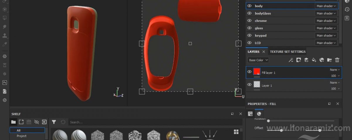 آموزش substance painter