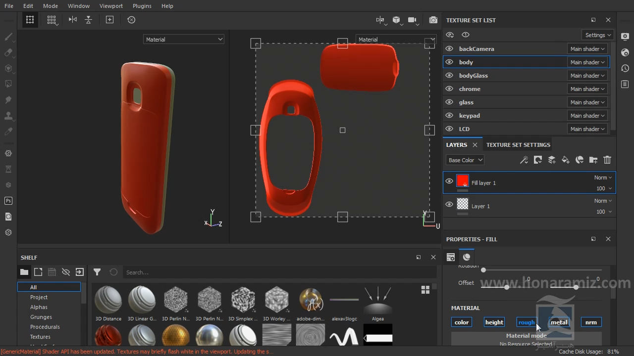 آموزش substance painter