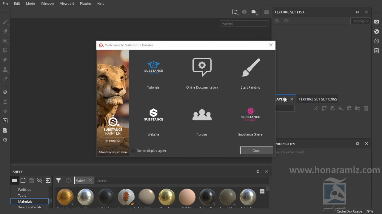 آموزش فارسی Substance painter