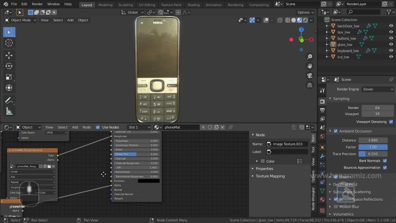 pbr در Blender