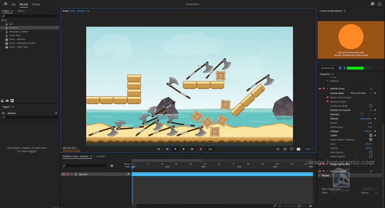 آموزش character animator