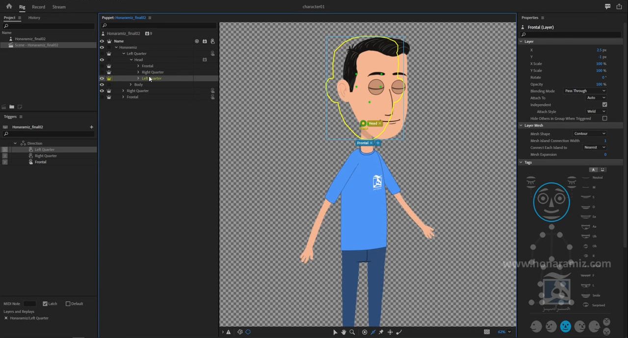 آموزش character animator
