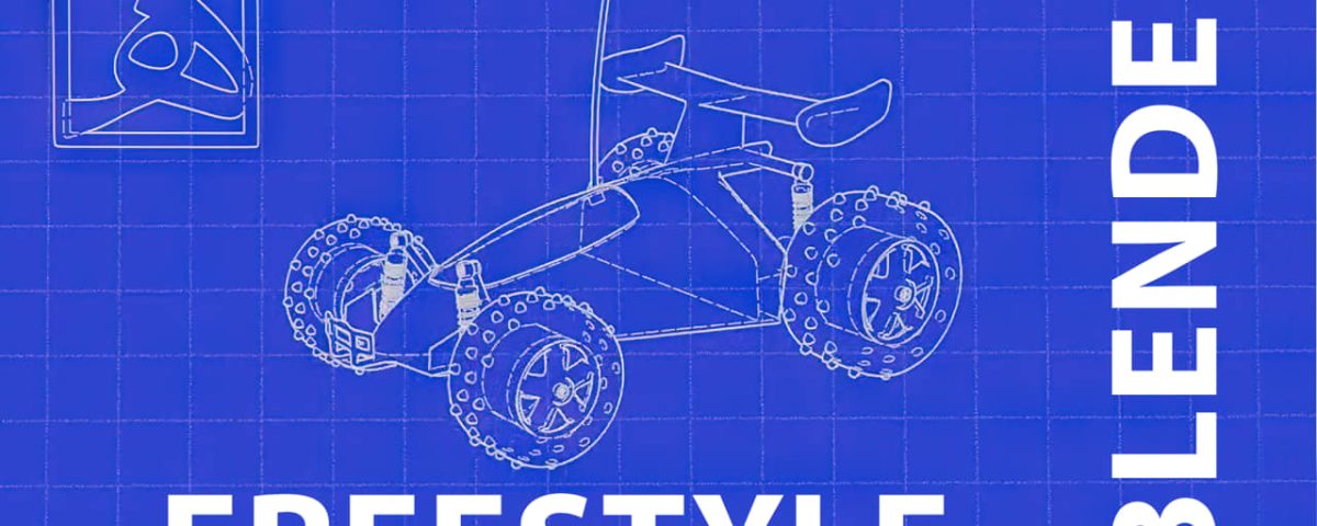 رندر کارتونی با freestyle