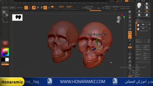 آموزش zbrush آشنایی با ابزار Decimation master