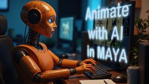 هوش مصنوعی در مایا maya ساخت انیمیشن سه‌بعدی هوشمند با Motion Maker