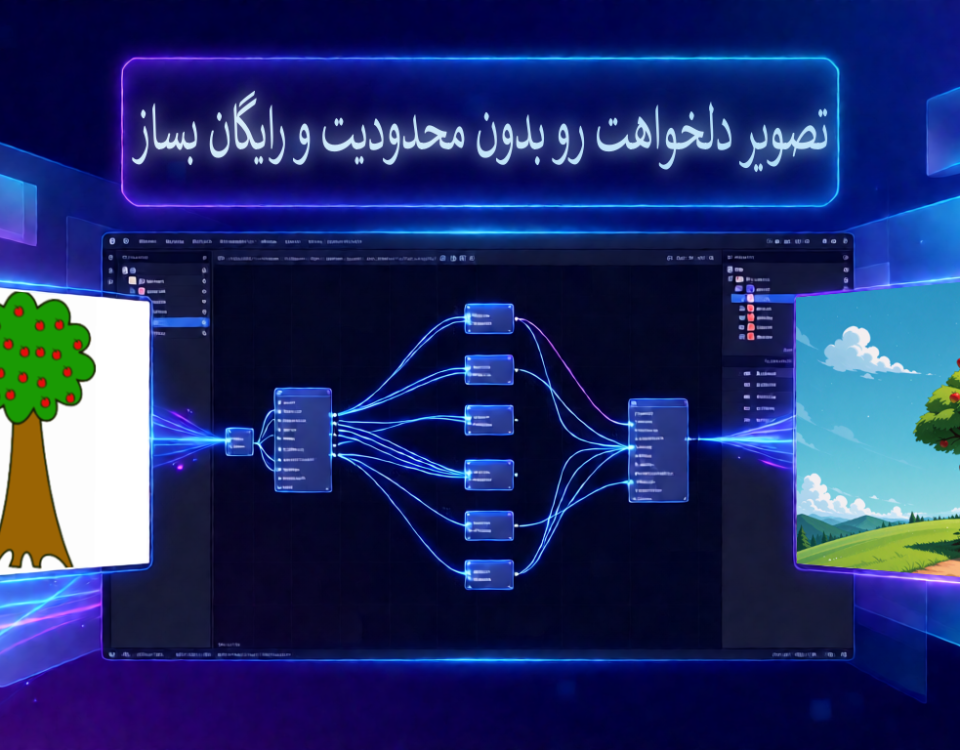 تصویر دلخواهت را بدون محدودیت و رایگان بساز با هوش مصنوعی
